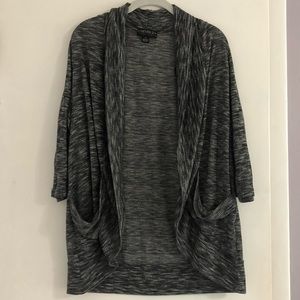 Forever 21 Gray Sweater 3/4 sleeves size 1x